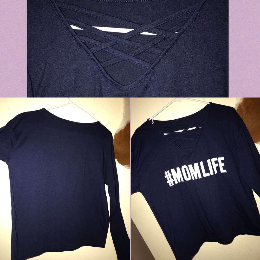 Mom Life Long Sleeve Tee